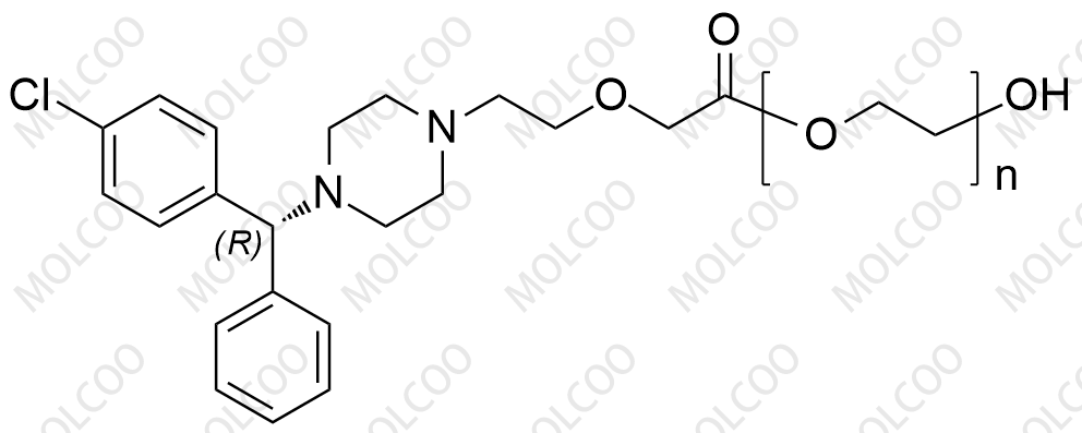 （R) - 西替利嗪聚乙二醇酯（n=5,6,7,8,9,10,11 and 12)