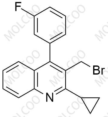 匹伐他汀母核间氟苄溴