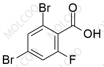 2,4-二溴-6-氟苯甲酸