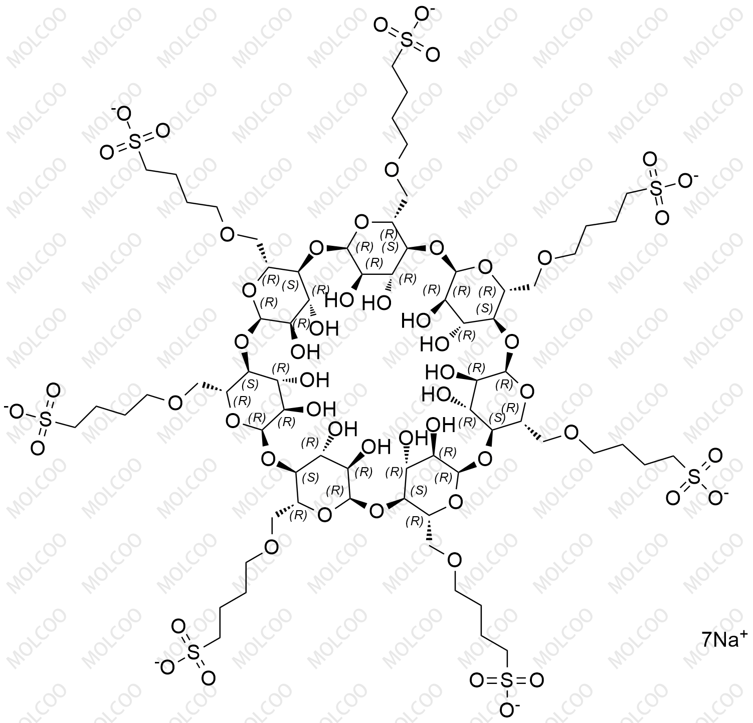 β-环糊精磺丁基醚钠盐