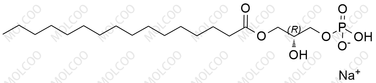1-棕榈酰基-2-羟基-sn-甘油-3-磷酸酯(钠盐)
