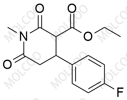 乙基 4-(4-氟苯基)-1-甲基-2,6-二氧哌啶-3-羧酸酯