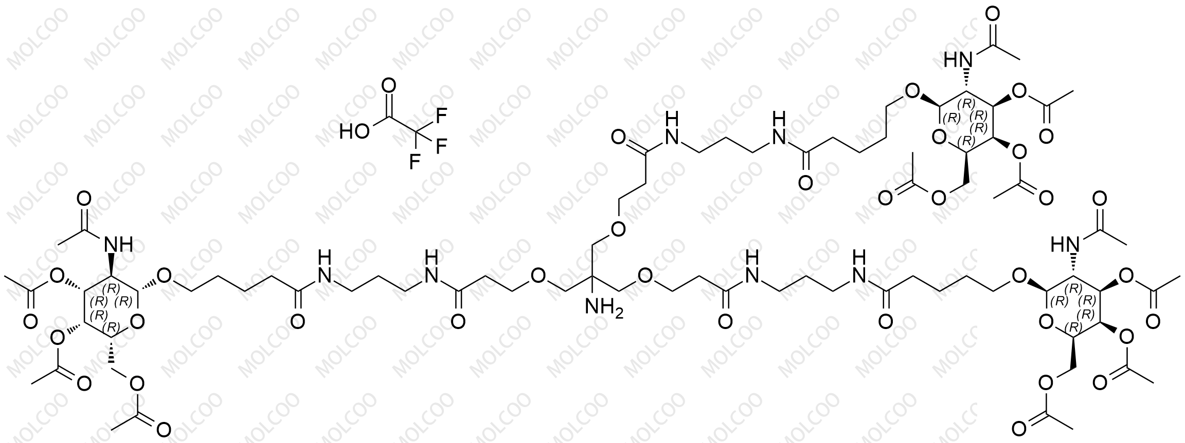 Tri-GalNAc(OAc)3 TFA