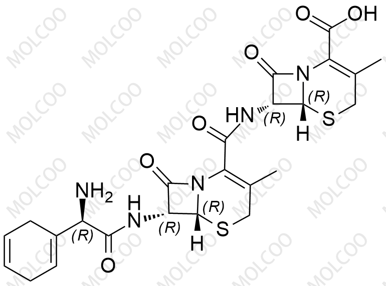 头孢拉定双母核
