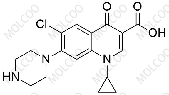 环丙沙星分子式图片