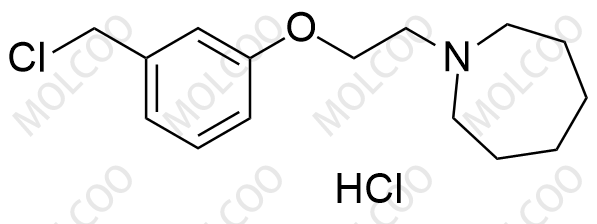 1-(2-(3-(氯甲基)苯氧基)乙基)氮杂庚环盐酸盐
