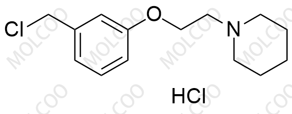 1-(2-(3-(氯甲基)苯氧基)乙基)哌啶盐酸盐