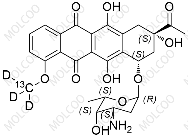 柔红霉素-13C-d3