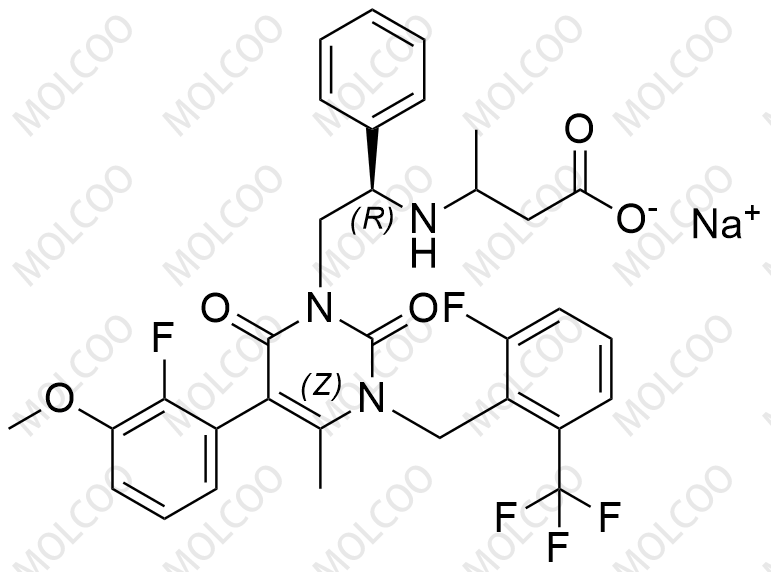 恶拉戈利杂质44(钠盐)