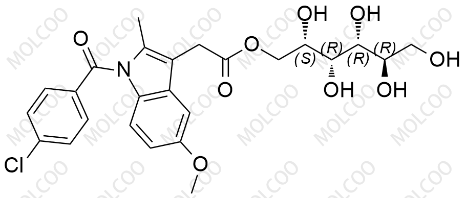 吲哚美辛山梨醇酯1:伯羟基