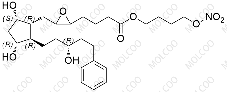 拉坦前列素硝酸酯5，6-环氧化物