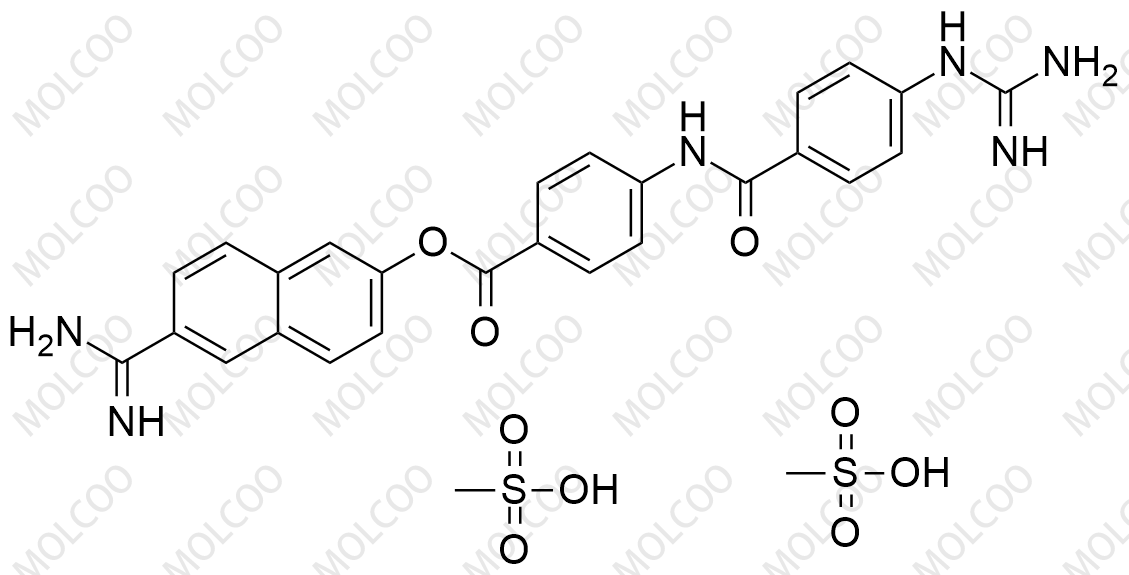 萘莫司他杂质21（双甲磺酸盐）