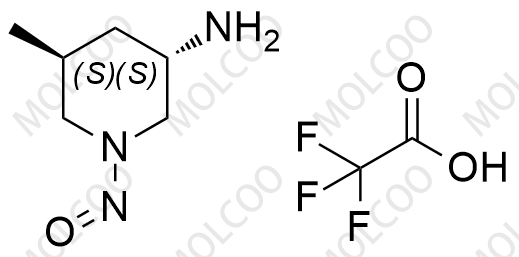 3 -氨基-5-甲基-6-亚硝基哌嗪(三氟乙酸盐)