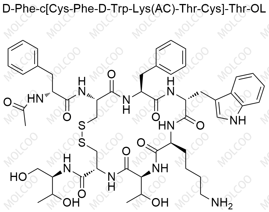 奥曲肽杂质3 [Acetyl-Lys5]-OCTR