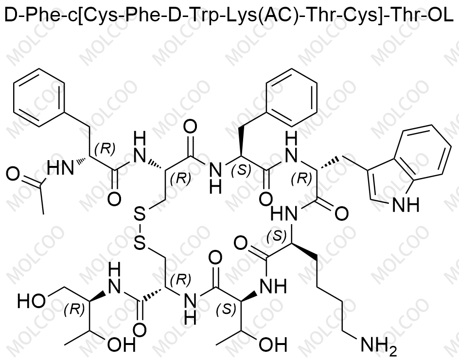 奥曲肽杂质3 [Acetyl-Lys5]-OCTR