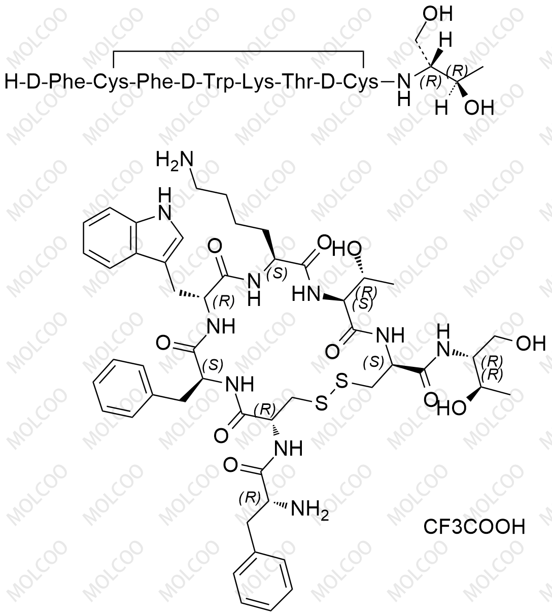 奥曲肽EP杂质B（三氟乙酸盐）