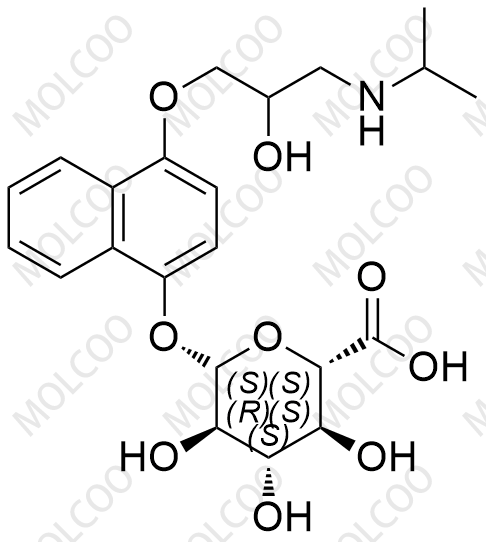 4-羟基普萘洛尔葡萄糖醛酸苷(非对映异构体的混合物)