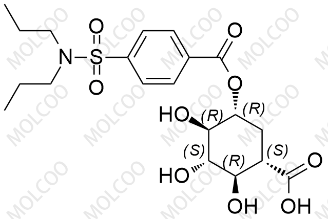 丙磺舒酰基葡糖苷酸