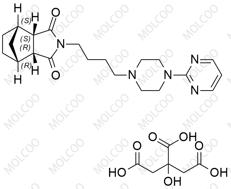 枸橼酸坦度螺酮内型异构体