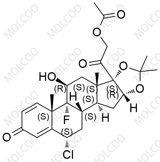 6-α-氯-曲安奈德乙酸酯