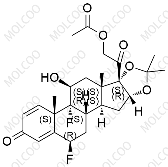 6-β-氟-曲安奈德乙酸酯