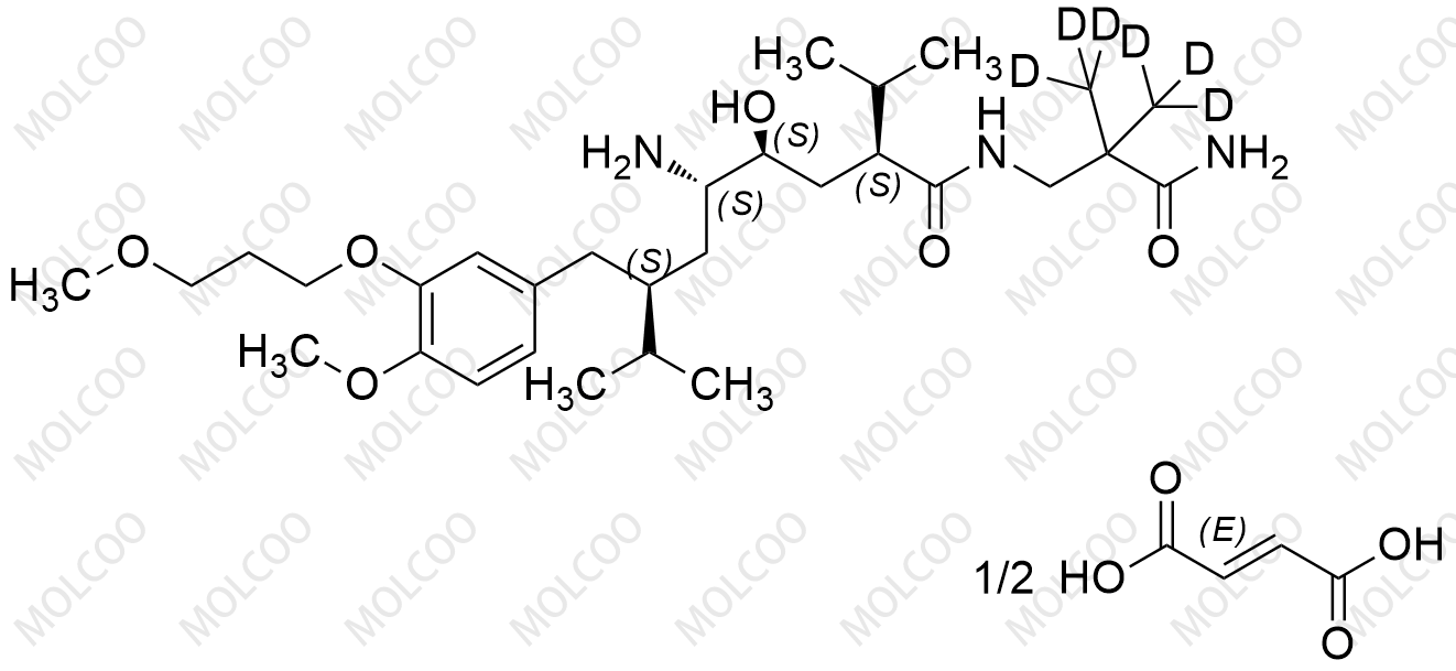 阿利克仑-D6(半富马酸盐)