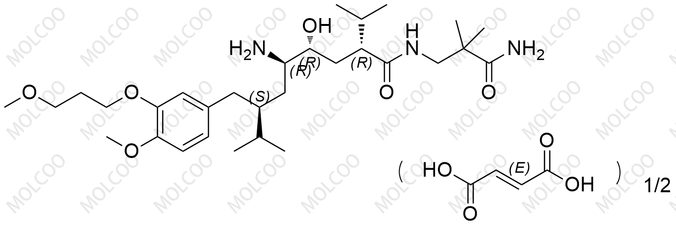 阿利克仑杂质11(半富马酸盐)