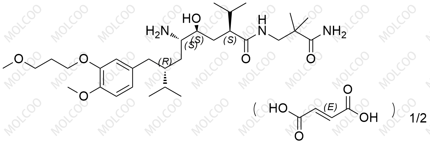 阿利克仑杂质12(半富马酸盐)