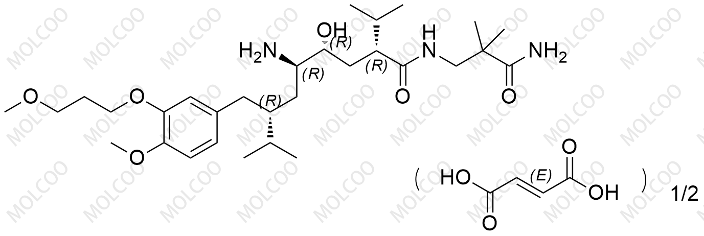 阿利克仑杂质13(半富马酸盐)