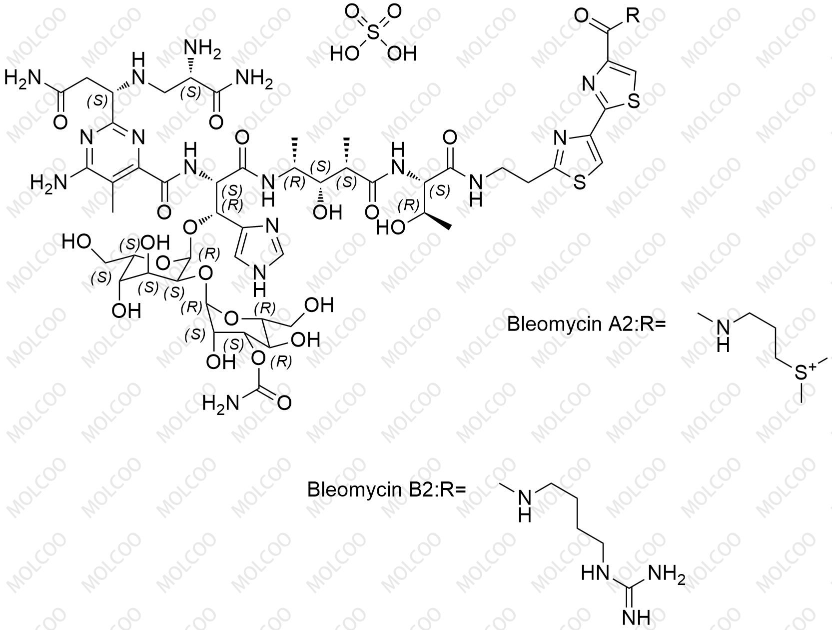 博来霉素杂质7（硫酸盐）