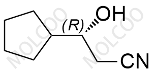 (R)-3-环戊基-3-羟基丙腈
