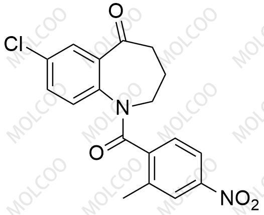 7-氯-1-(2-甲基-4-硝基苯甲酰基)-3,4-二氢-1H-苯并[b]氮杂卓-5(2H)-酮