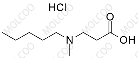 3-(N-甲基-正戊胺基)-丙酸盐酸盐