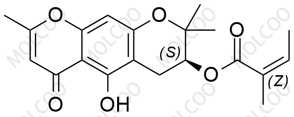 3'-O-当归酰基亥茅酚