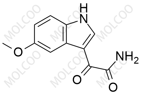 2-(5-甲氧基-1H-吲哚-3-基)-2-氧代乙酰胺