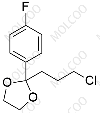 2-(3-氯丙基)-2-(4-氟苯基)-1,3-二氧戊环