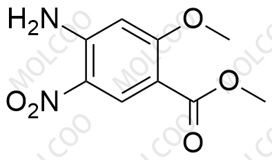 4-氨基-2-甲氧基-5-硝基苯甲酸