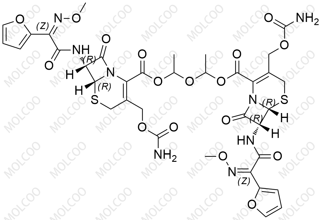 头孢呋辛酯二聚体2