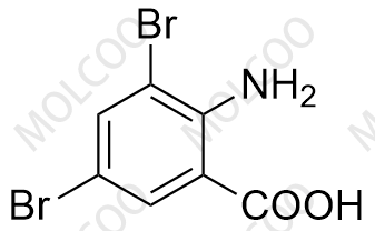 2-氨基-3,5-二溴苯甲酸