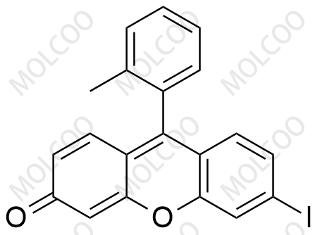 2,7-二氟-6-碘-9-（邻甲苯基）-3H-蒽-3-酮