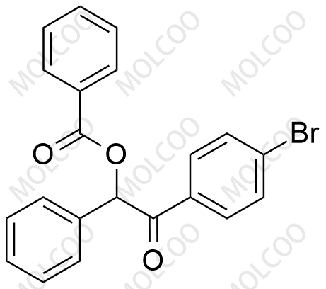 2-（4-溴苯基）-2-氧代-1-苯乙基苯甲酸酯