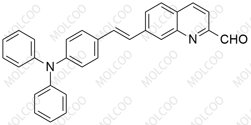 （E） -7-（4-（二苯基氨基）苯乙烯基）喹啉-2-甲醛