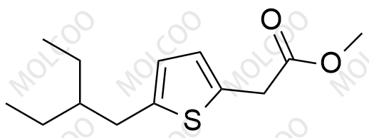 2-[5-（2-乙基丁酰基）噻吩-2-基]乙酸甲酯