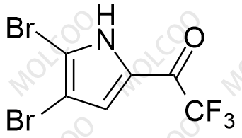 1-（4,5-二溴-1H-吡咯-2-基）-2,2,2-三氟乙酮