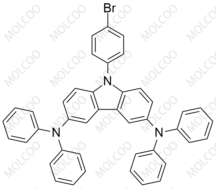 9-（4-溴苯基）-N3，N3，N6，N6-四苯基-9H-咔唑-3,6-二胺