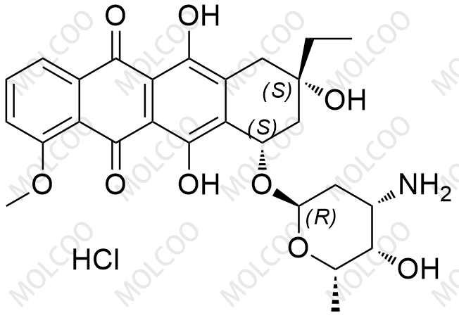 13-脱氧柔红霉素（盐酸盐）