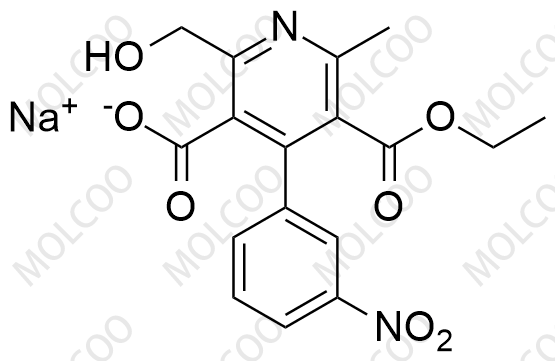 5-羧基-6-羟甲基脱氢尼群地平(钠盐)