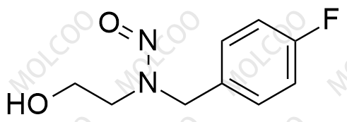 N-亚硝基-2-(4-氟苄基氨基)乙醇
