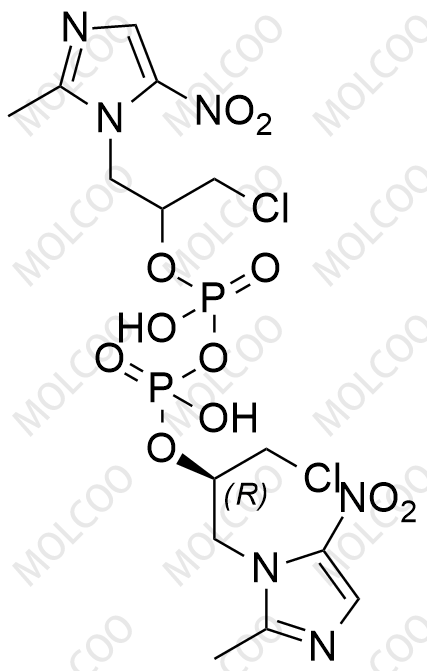 磷酸左奥硝唑酯杂质1