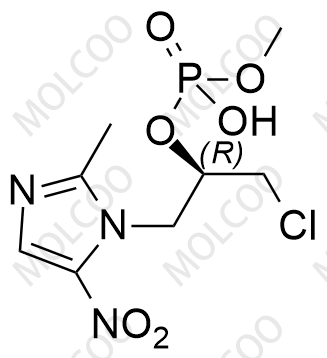 磷酸左奥硝唑酯杂质4